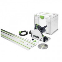 FESTOOL TS 55 REBQ-PLUS-FS iegremdējams ripzāģis + vadotne